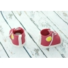 Figurki ozdoby na tort buty trampki dekoracje na roczek baby shower urodziny różowe
